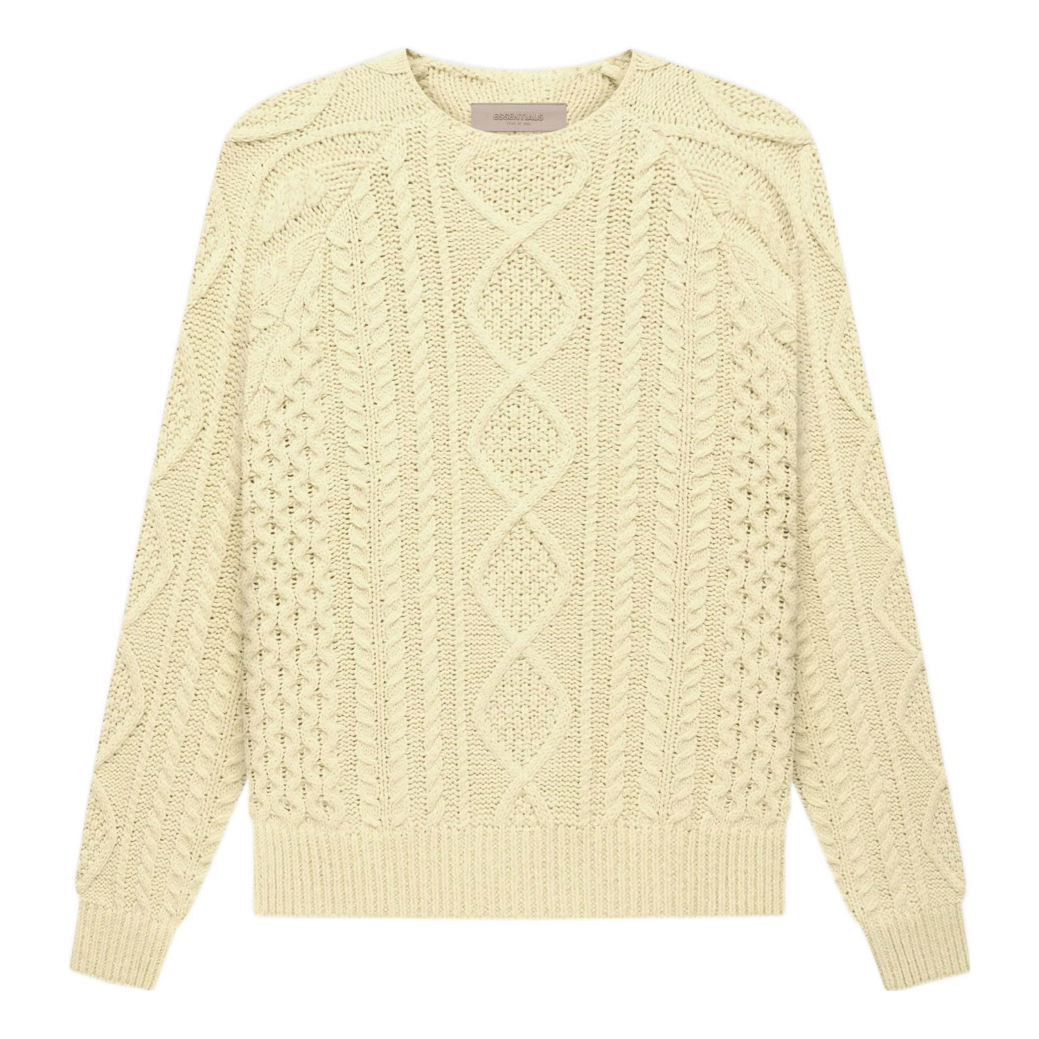 Sweater Fear of God Fear of God Essentials Knit Sweater Beige | FOG-FW22-403, 0