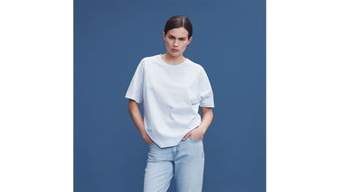 T-shirt Makia Island T-Shirt Blå | W24014_606, 2
