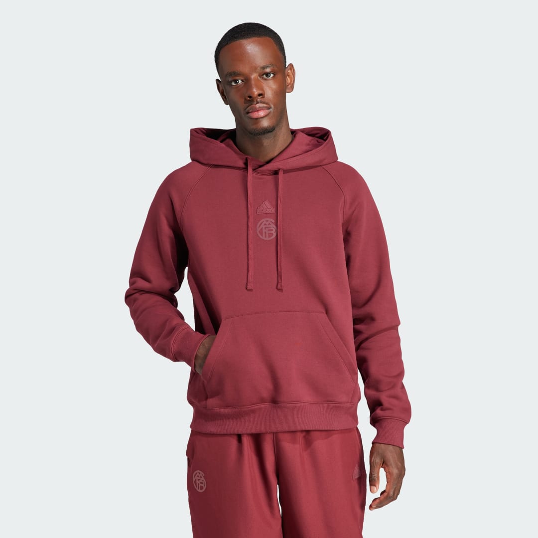 Sweatshirt adidas Originals FC Bayern Lifestyler Bourgogne | HY3303, 1