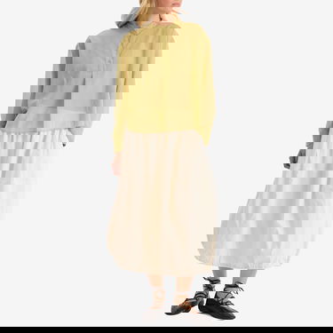 Skjorte YMC YMC Women's Ovelia Shirt, Size Medium Gul | Q2YMI-30, 4