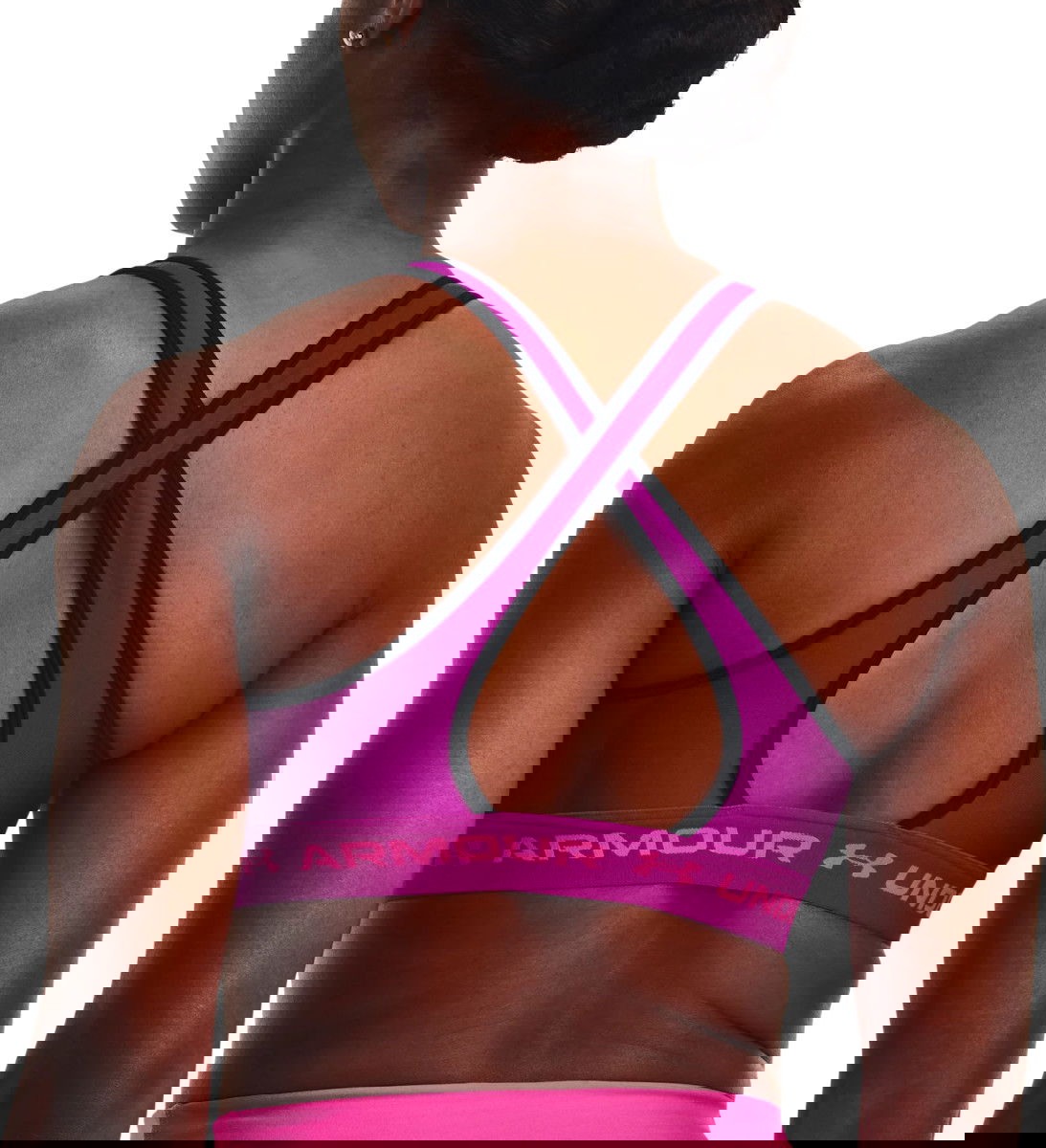 Bh Under Armour Crossback Mid Bra Lilla | 1361034-573, 1