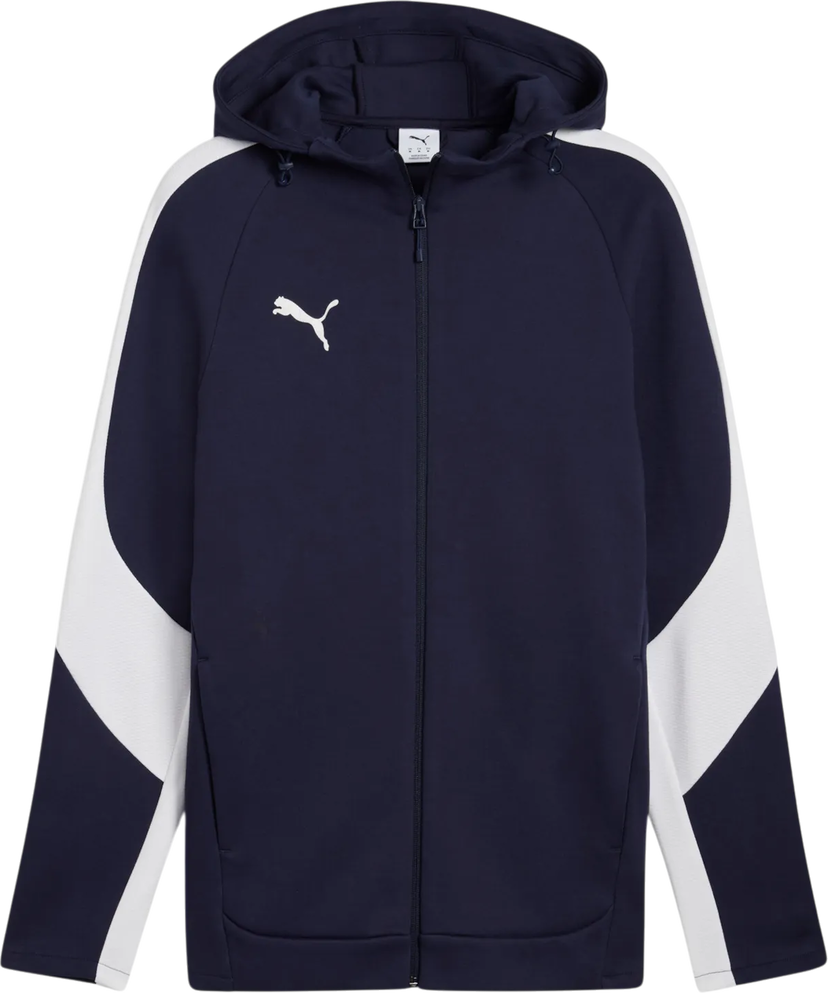 Jakke Puma Puma teamEVOSTRIPE Hooded Jacket Mørkeblå | 659947-06