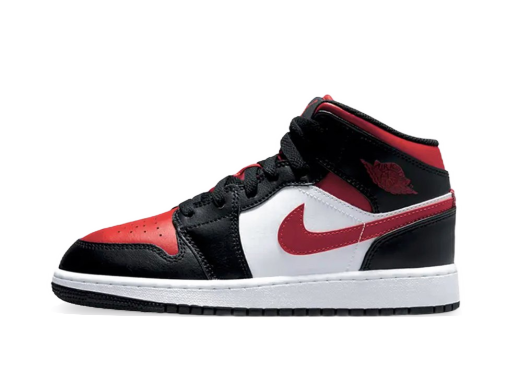 Sneakers og sko Jordan Air Jordan 1 Mid "Alternate Bred Toe" GS Rød | 554725-079