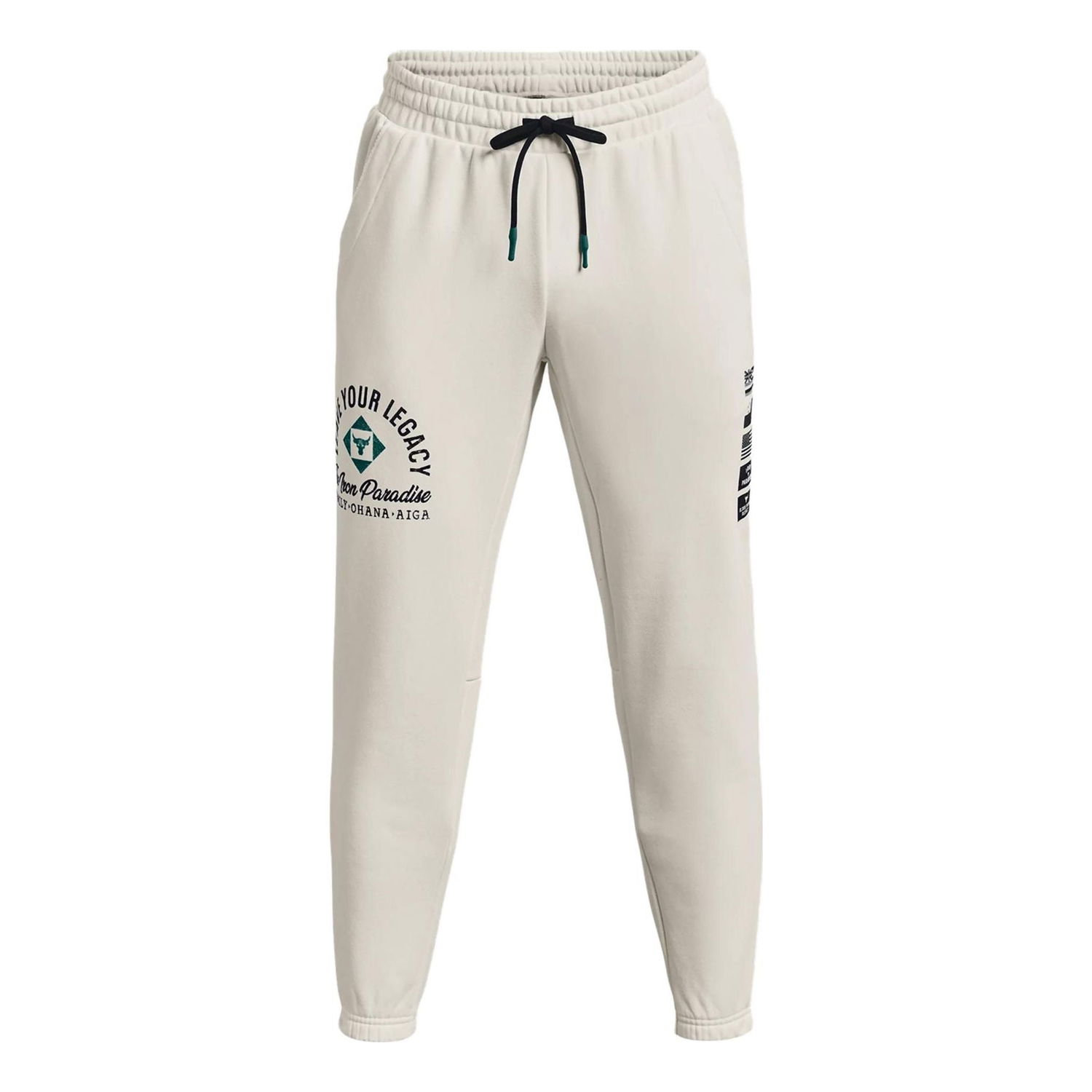 Joggingbukser Under Armour Project Rock Heavyweight Terry Pants Beige | 1377440-130, 0