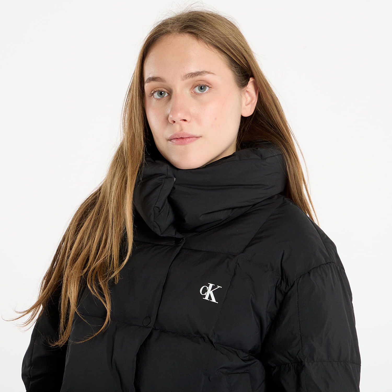 Puffer jakke CALVIN KLEIN Jeans Short Down Puffer Jacket Sort | LV044D521G UB1, 1