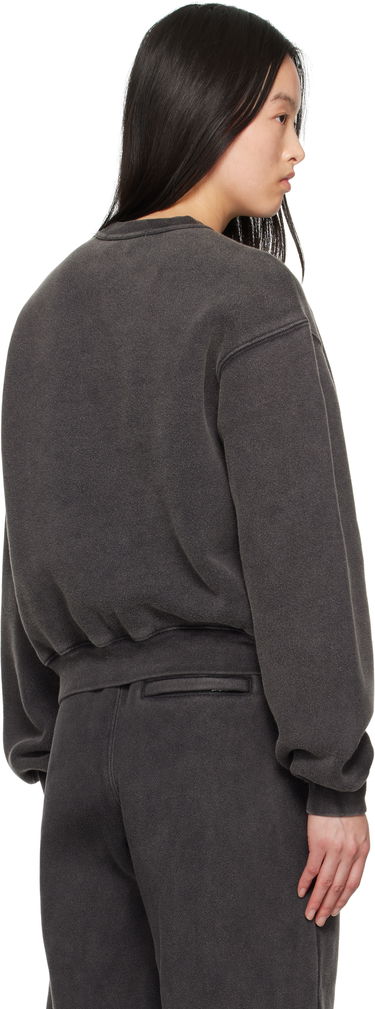Sweater Alexander Wang Alexander Wang Distressed Logo Sweatshirt Grå | 4CC2251539, 2