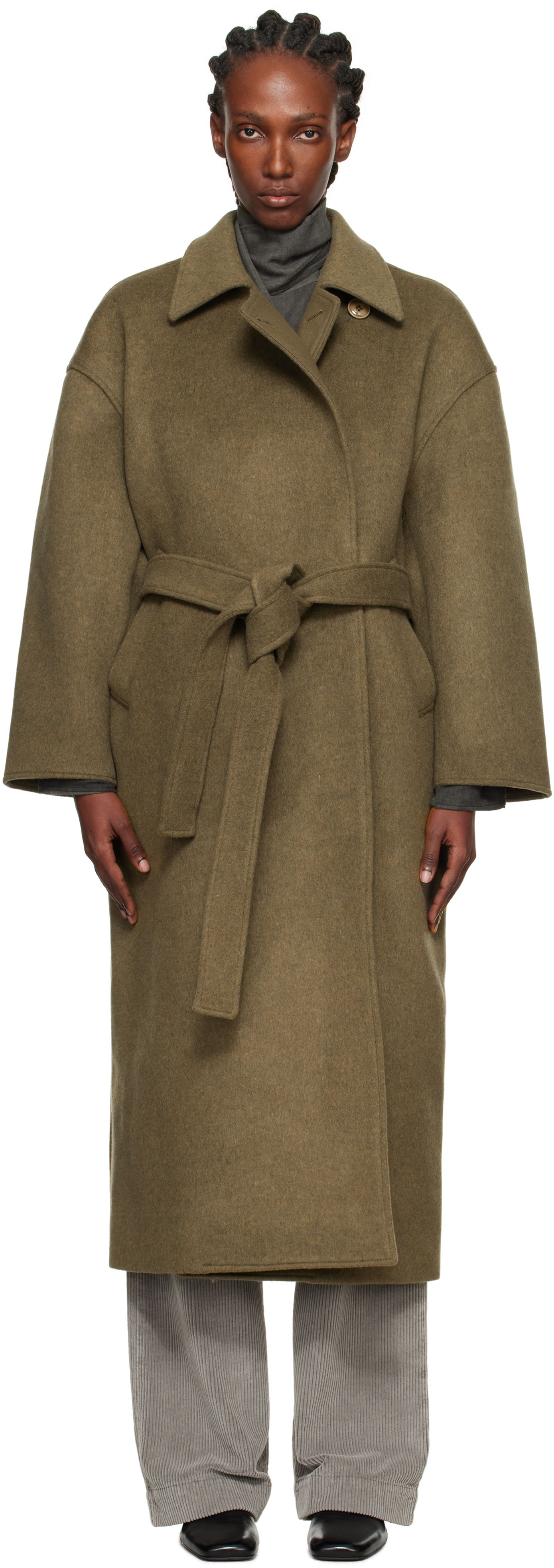 Frakker OUR LEGACY Our Legacy Court Coat Grøn | W4251CD, 0