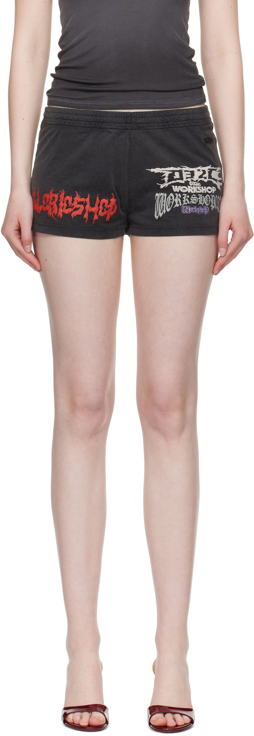 Shorts 032C Telepresence Comfort Shorts Sort | S25-WRC-1171-050