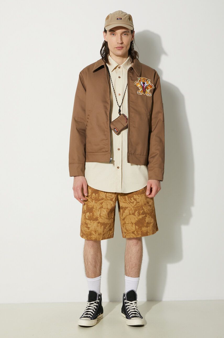Jakke BBC IceCream ICECREAM Tiger Work Oversize Jacket Brun | IC24203, 1