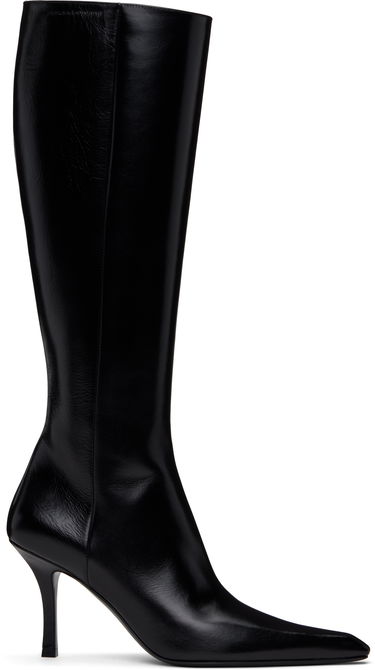 Frakker Alexander Wang Alexander Wang Vivica 85mm Knee-High Boots Sort | 30125B040, 0