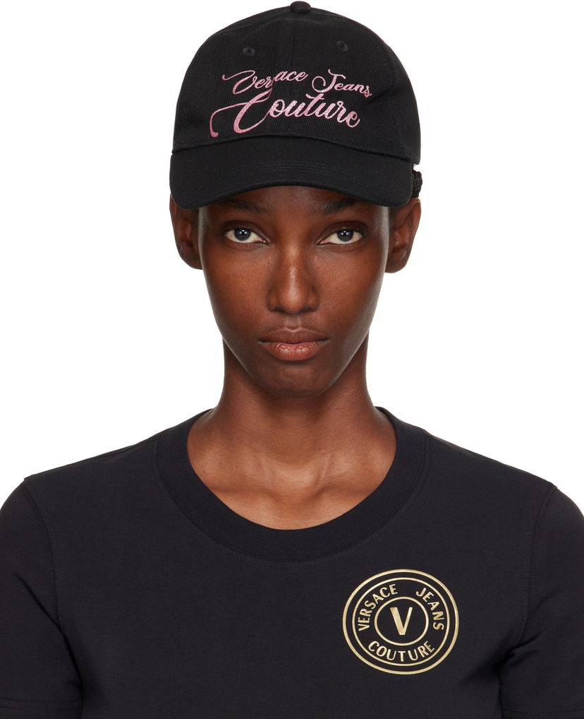 Kasket Versace Versace Jeans Couture Logo Baseball Cap Sort | E79VAZK34_EZG391