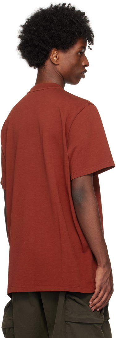 T-shirt Moncler Moncler Printed T-Shirt Rød | J20918C0005083927, 2