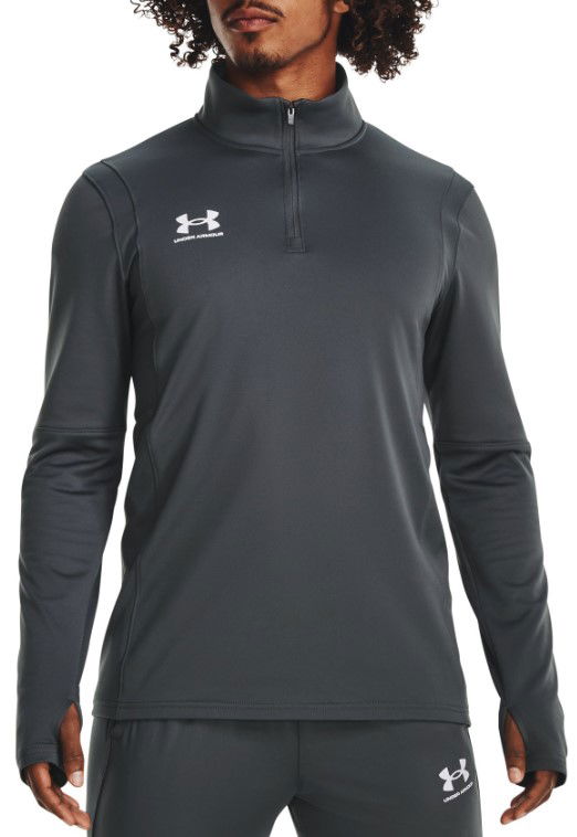 Sweatshirt Under Armour Midlayer Challenger Training Top Grå | 1379588-025, 0