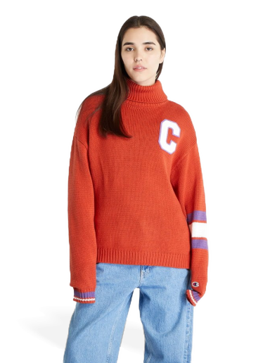 Sweater Champion Crewneck Sweater Rød | 116638 CHA RS058