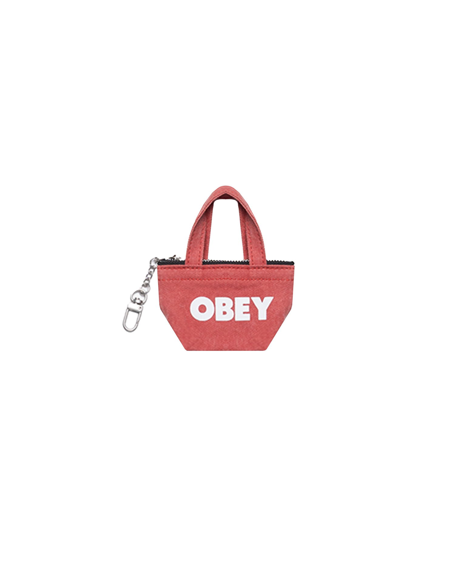 Nøgleringe OBEY Obey Tote Bag Keychain Rød | 100160029-PRE, 0