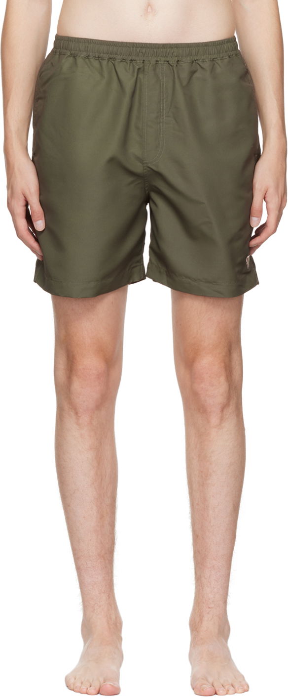 Badetøj Nanushka Solid Color Swim Shorts Grøn | NM22SWST00266