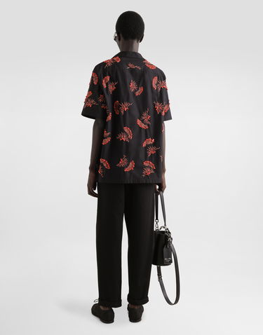 Bukser Dolce & Gabbana Dolce & Gabbana Cotton Twill Cuffed Pants Sort | GP11LTFU6X8N0000, 2