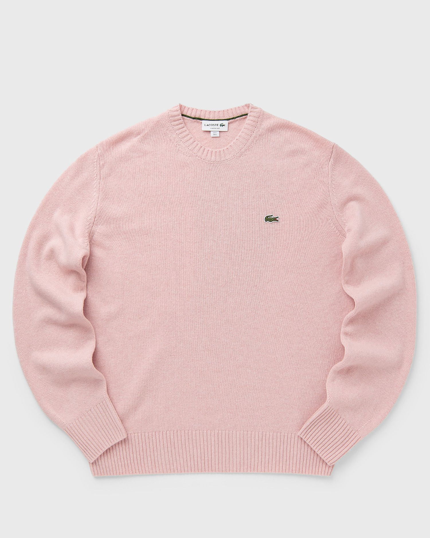 Sweater Lacoste Crew Neck Knit Sweater Lyserød | AH2916-9IG, 0
