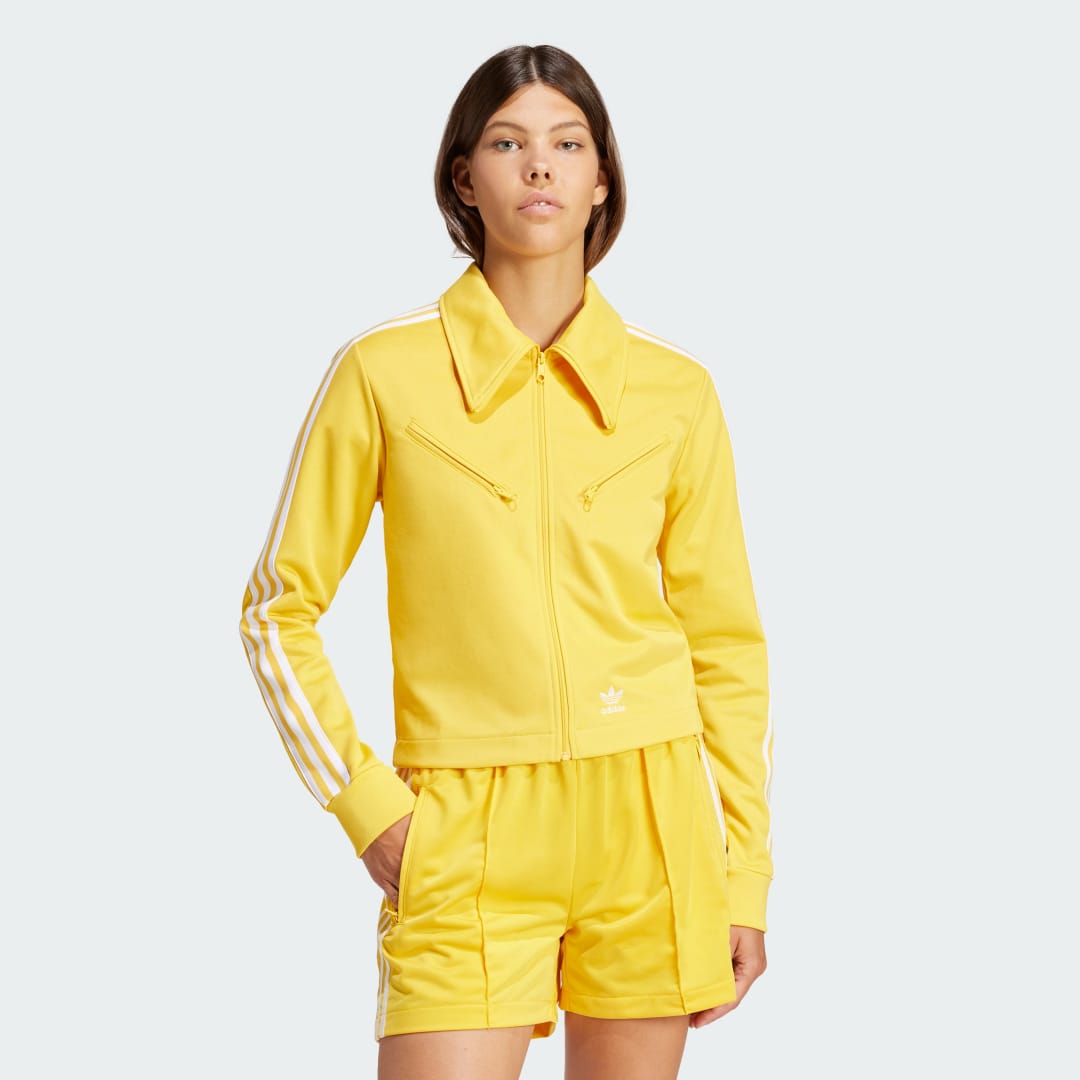 Jakke adidas Performance Adicolor Montreal Jacket Gul | IP0631, 1