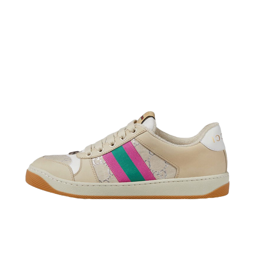 Sneakers og sko Gucci Screener "Cream Leather" W Beige | 577684 2C830 9150