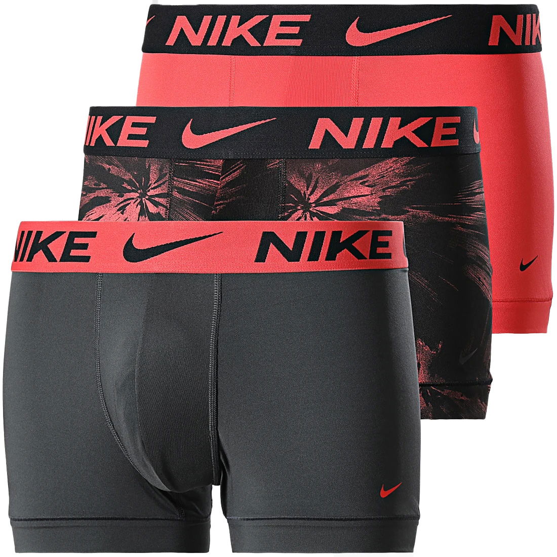 Boksere Nike Sportswear Trunks 3-pack Sort | ke1156-ggb, 0