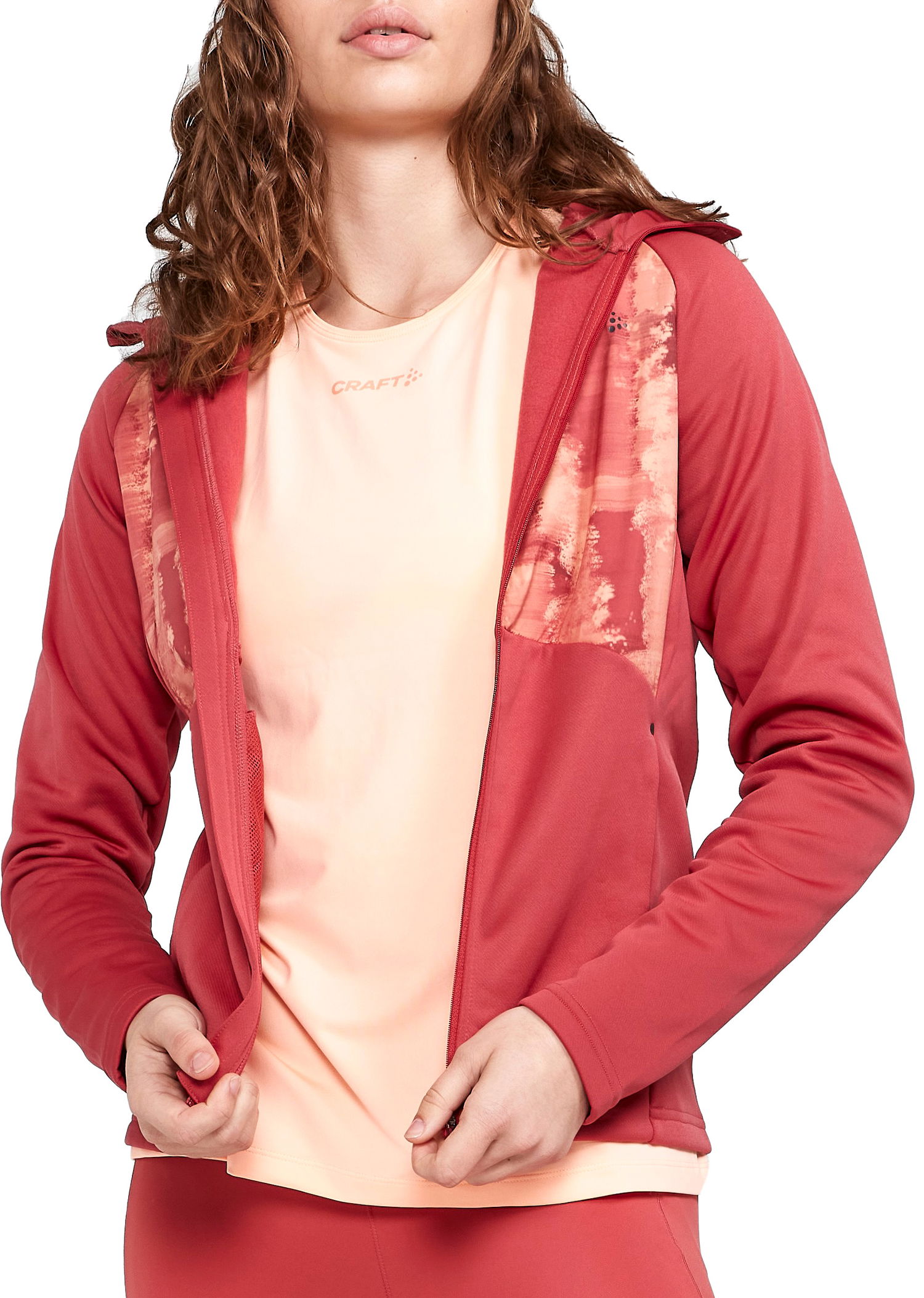 Vindjakke Craft Jacket ADV Essence Jersey Rød | 1912467-421007, 0