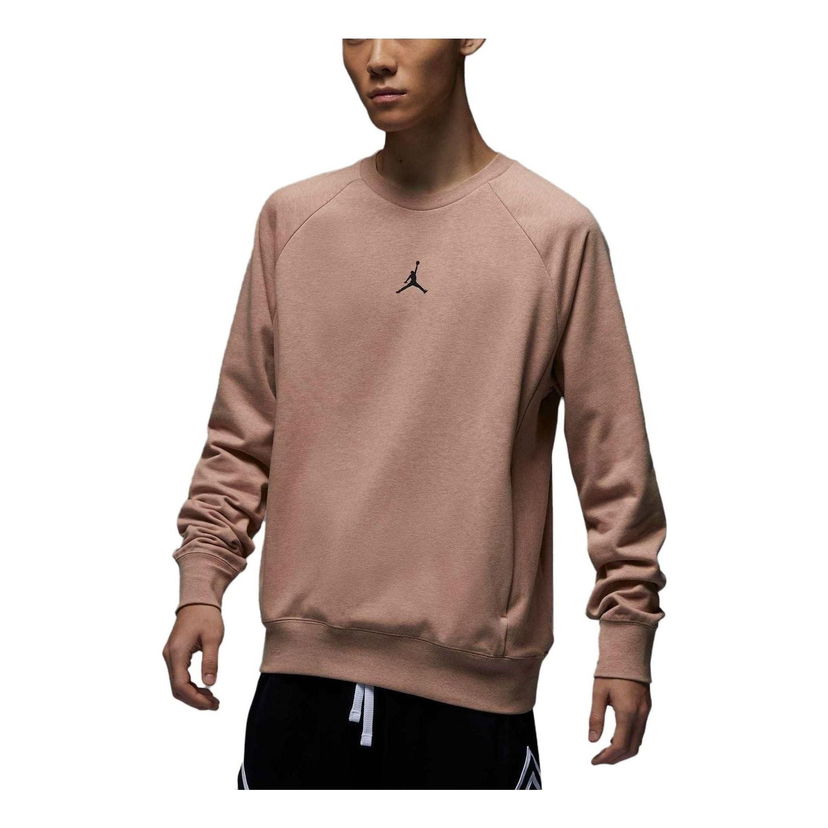 Sweater Jordan Jordan DRI-FIT Logo Fleece Pullover Lyserød | DV1287-201