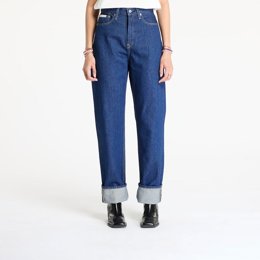 Jeans CALVIN KLEIN Calvin Klein Jeans High Rise Straight Jeans W30/L34 Blå | J20J225128 1AP