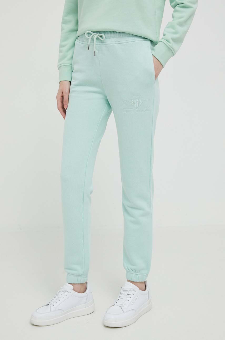 Joggingbukser GANT Tonal Shield Sweatpants Grøn | 4200709, 0