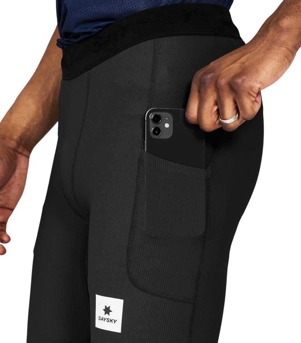 Boksere Saysky Saysky Combat+ Rib 8" Short Tights Sort | nmrst32c901, 1
