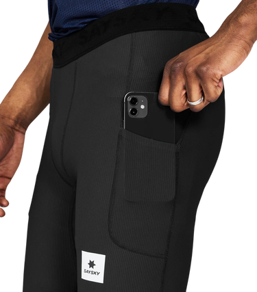 Boksere Saysky Saysky Combat+ Rib 8" Short Tights Sort | nmrst32c901, 1