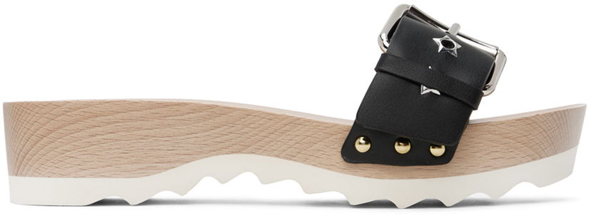 Sneakers og sko Stella McCartney Elyse Platform Sandals Sort | 810385AP00P0