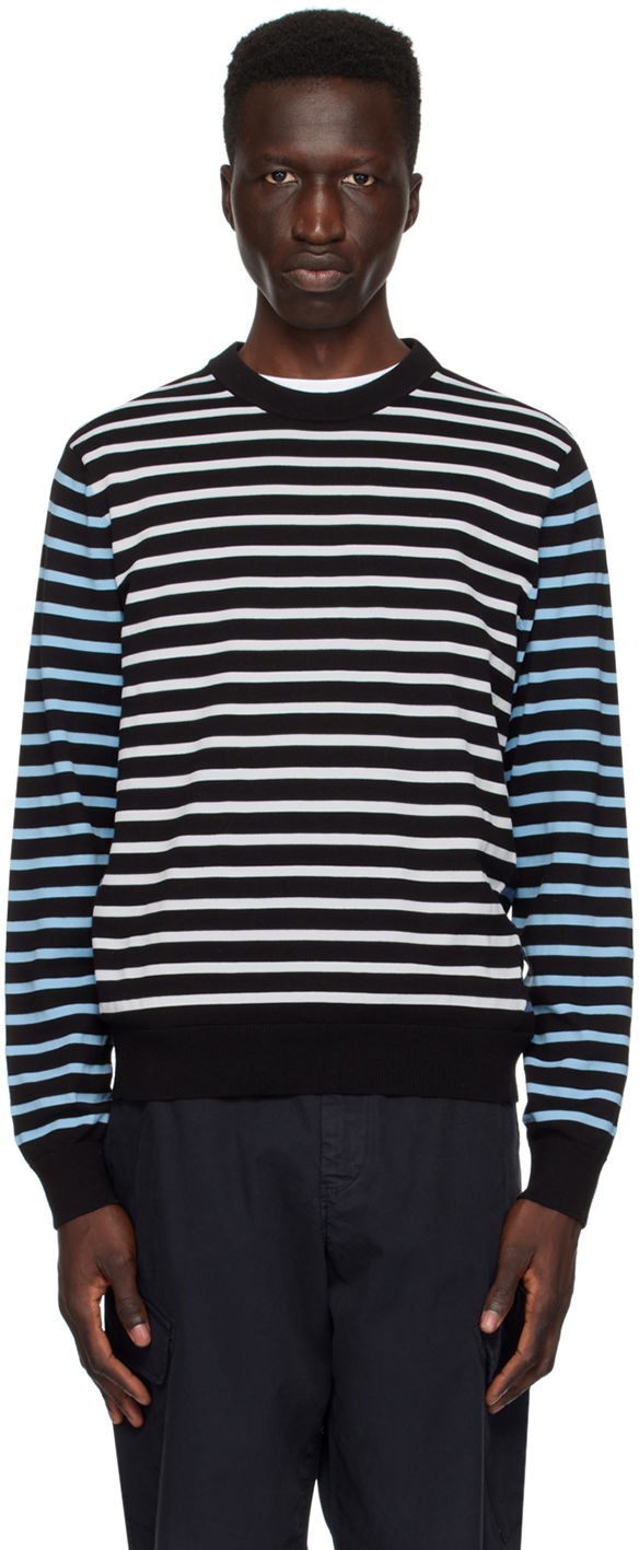 Sweater Paul Smith PS Paul Smith Striped Sweater Sort | M2R-580Y-M22070-79