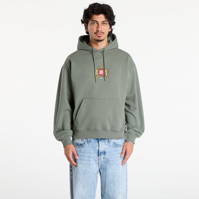 Sweatshirt Wasted Paris Wasted Paris Crest Hoodie Grøn | WP_000290