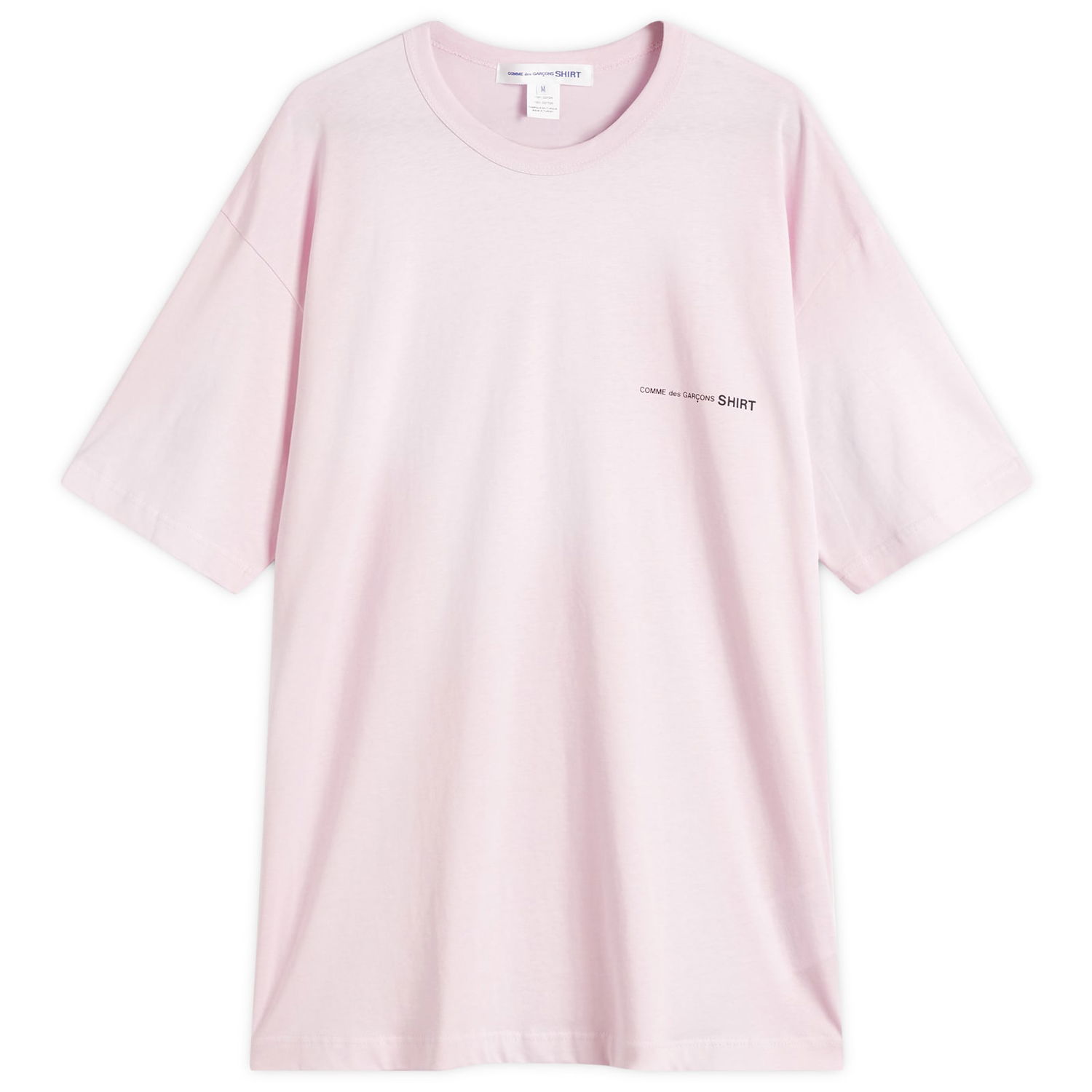 T-shirt Comme des Garçons CDG SHIRT Logo Tee Lyserød | FO-T023-051-3, 0