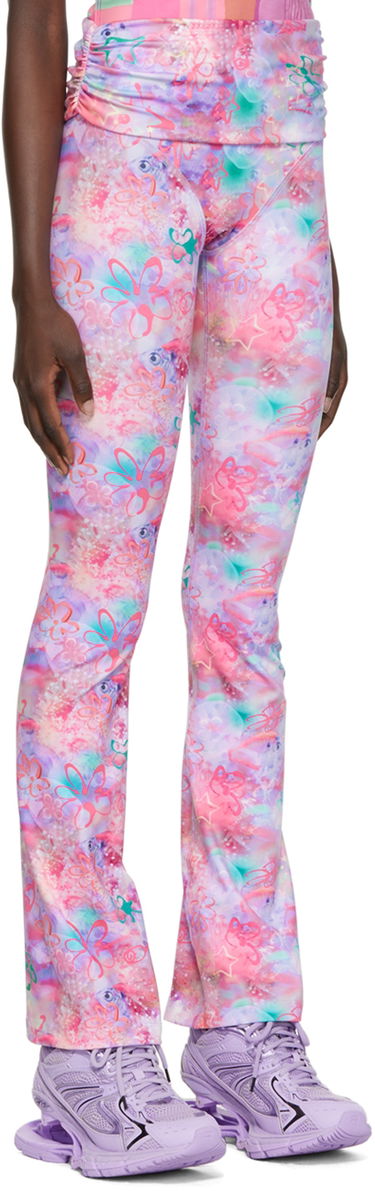 Bukser Collina Strada Collina Strada Sport Printed Pants Lyserød | XX6406, 1