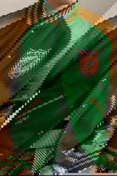 Jakke Polo by Ralph Lauren Polo Ralph Lauren Letterman Jacket Grøn | 710970577, 3