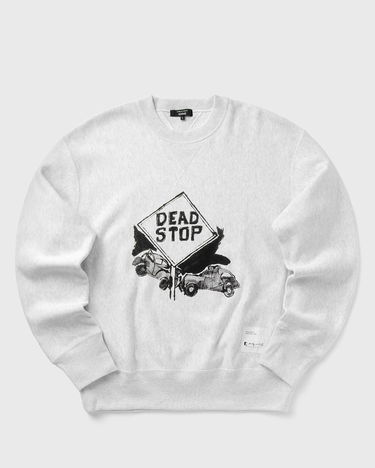 Sweatshirt Comme des Garçons Sweatshirt Dead Stop Print Grå | HP-T010-W25-1, 0