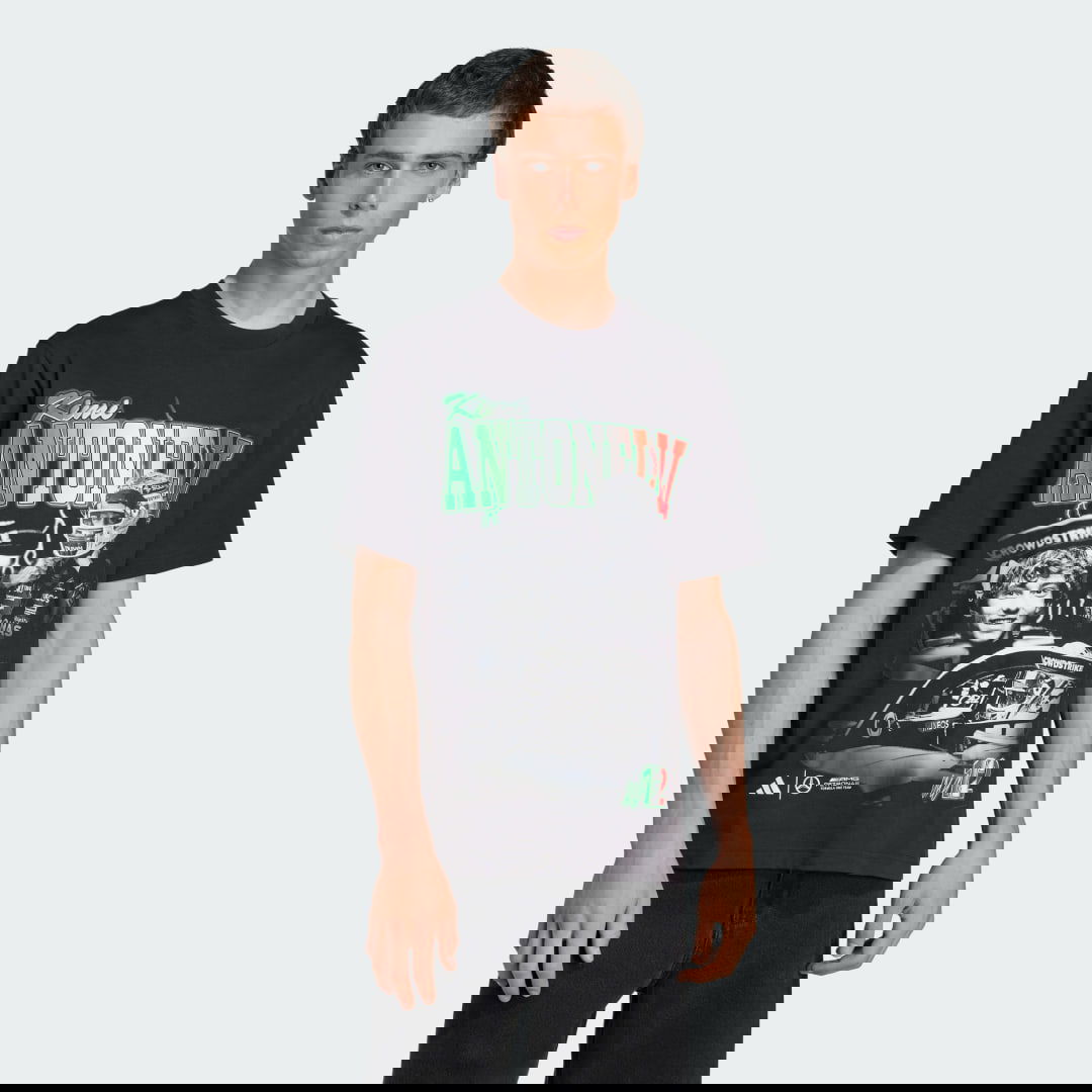 T-shirt adidas Performance Mercedes-AMG Petronas Formula One Team Kimi Antonelli Graphic Tee Sort | KD7299, 0