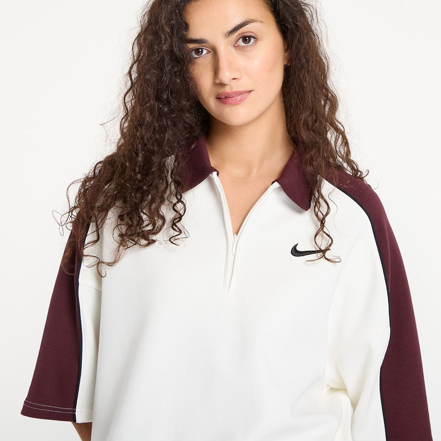 Polo skjorte Nike Short Sleeve Polo Shirt Hvid | IO8897-133, 1