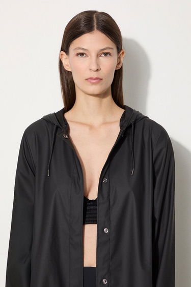 Jakke Rains A-Line Jacket Sort | 18050-01, 4