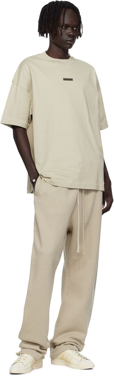 T-shirt Fear of God ESSENTIALS Classic Fit T-Shirt Beige | 125SP254196F, 3