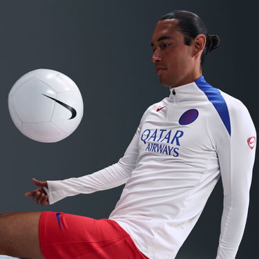 T-shirt Nike Paris Saint-Germain Total 90 Strike Soccer Knit Drill Top Hvid | hm3356-101, 5