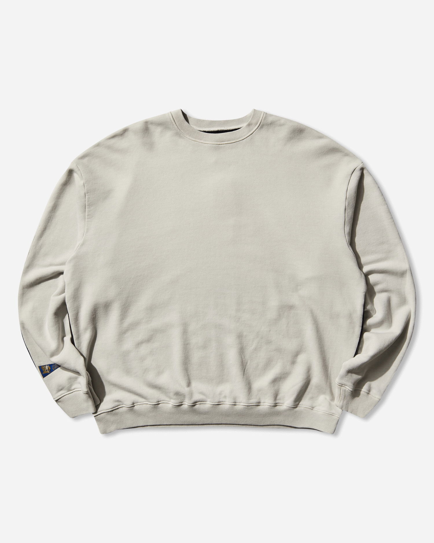 Sweatshirt KAPITAL Sweat Knit 2Tones Remake Big Sweatshirt Beige | EK-1139LCA ECRXBLACK, 0