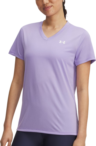T-shirt Under Armour V-Neck Short-Sleeve Tech SSV Solid T-Shirt Lilla | 1384229-538, 0