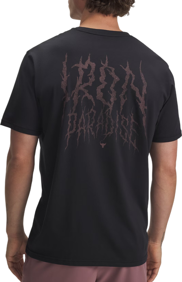 T-shirt Under Armour Project Rock Q3 Iron Paradise Graphic T-Shirt Sort | 6005031-002, 1