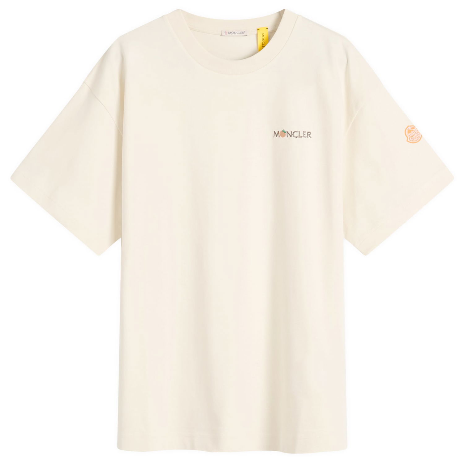 T-shirt Moncler Men's Gilga Farm by Donald Glover Heavy T-Shirt, Size Large Hvid | 8C000-05-89AZ9-02B, 1