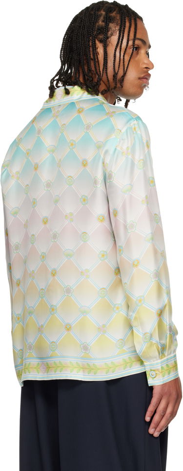 Skjorte Casablanca Casablanca Multicolor Long Sleeve Shirt Flerfarvet | U-AW25-SH-006-02-M, 2