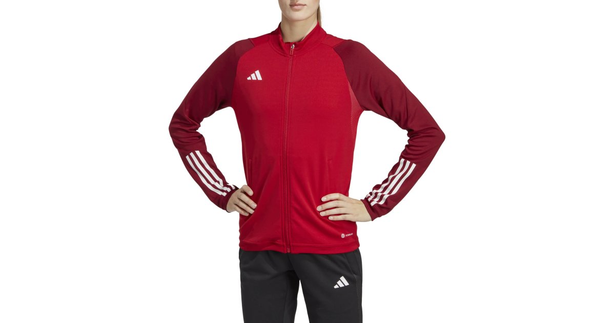 Jakke adidas Originals Tiro 23 Competition Zip Top Rød | ic4605, 1