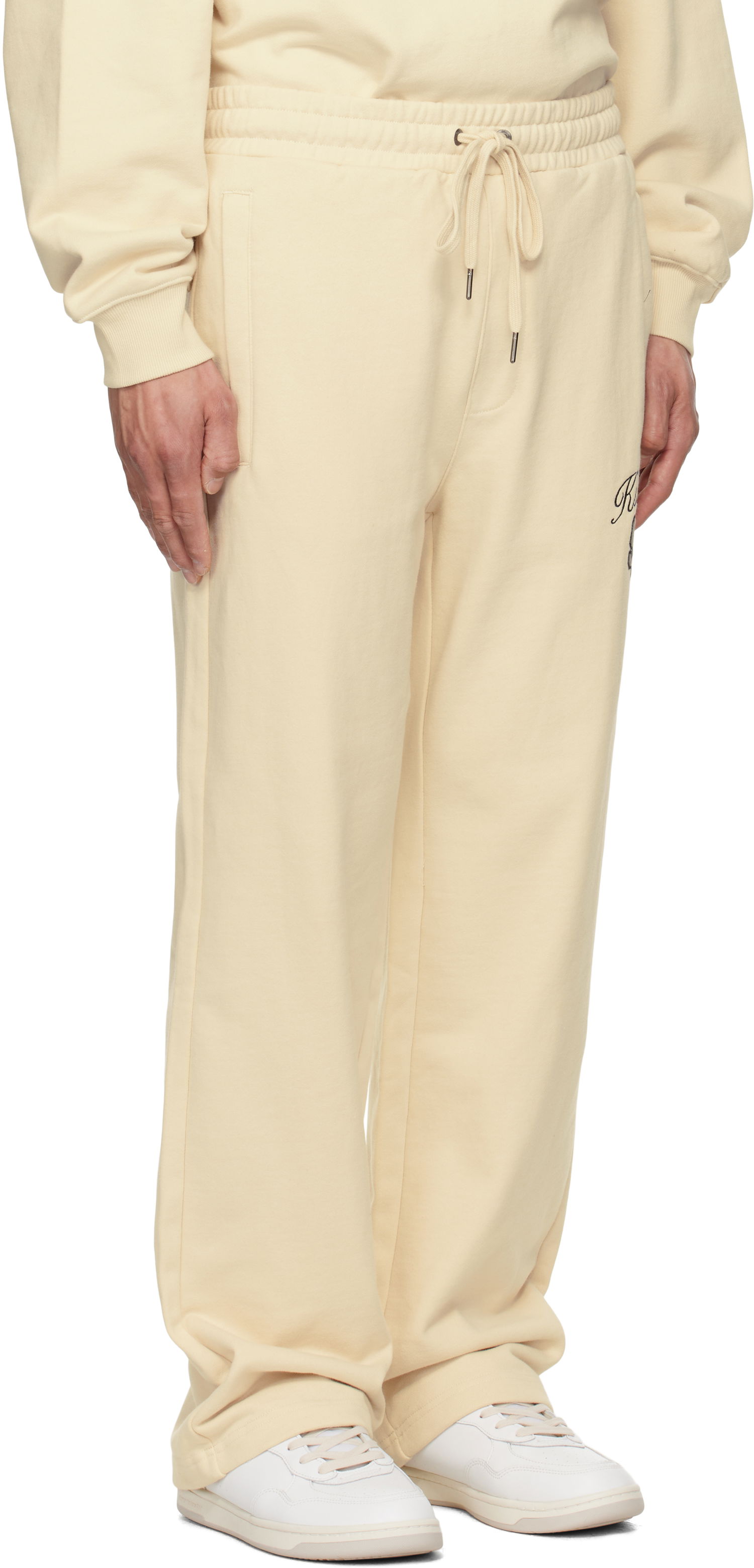 Joggingbukser Ksubi Ksubi Playoff Synthesis Sweatpants Beige | MSP25PA009, 1